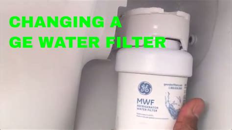 how often should i change my ge refrigerator water filter